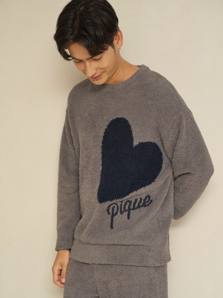 MASH BLACK FRIDAY限定】【ONLINE限定】ハートジャガードプルオーバー