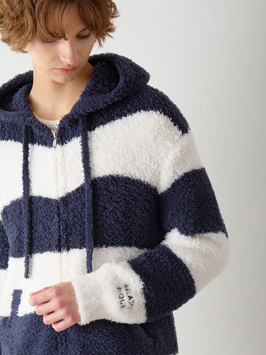 【新品タグ付き】ジェラート2ボーダーパーカ&2ボーダーロングパンツSET ラッピング済み】【HOMME】ジェラート2ボーダーパーカー＆ロング