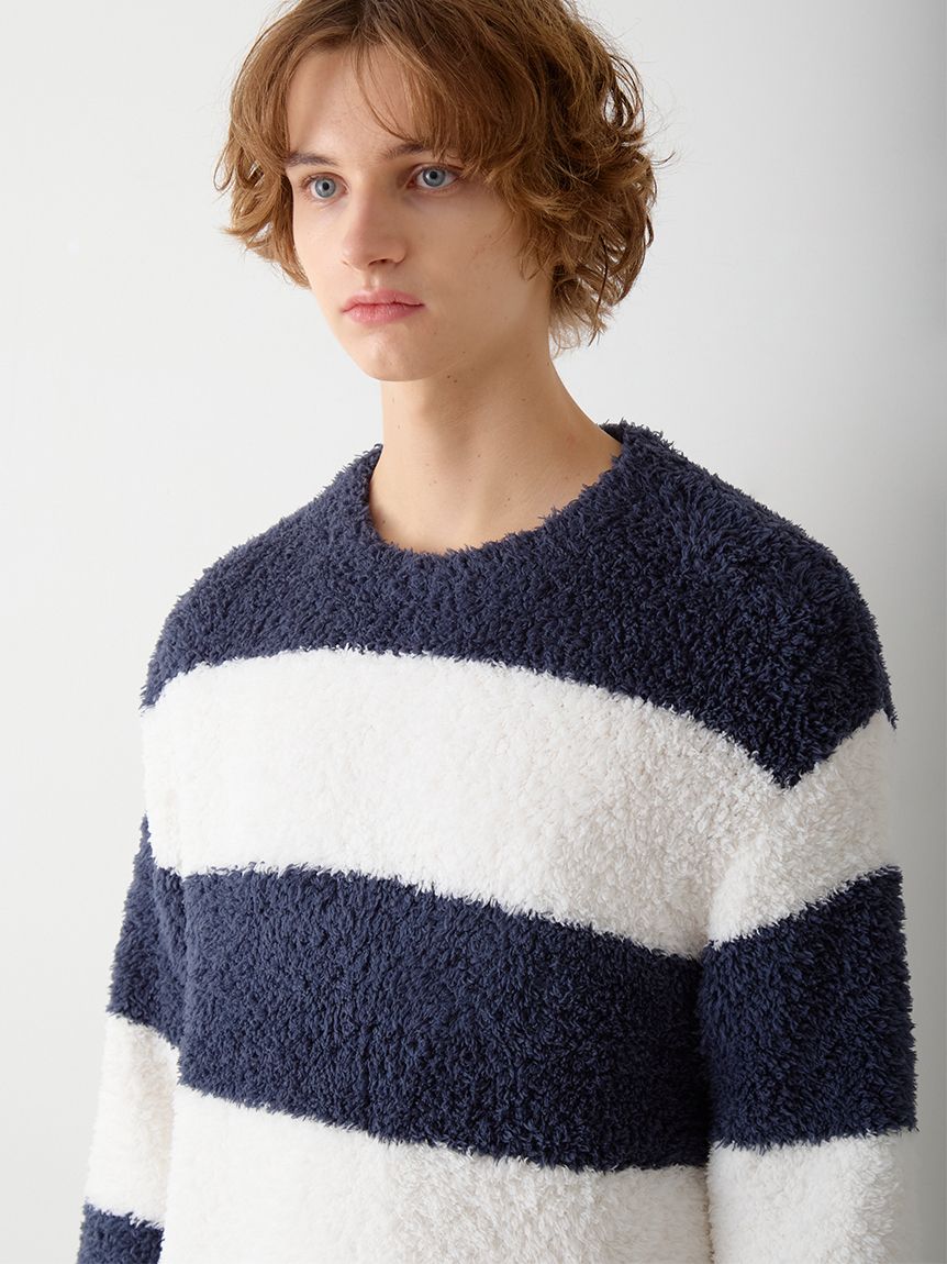 ラッピング済み】【HOMME】ジェラート2ボーダープルオーバー