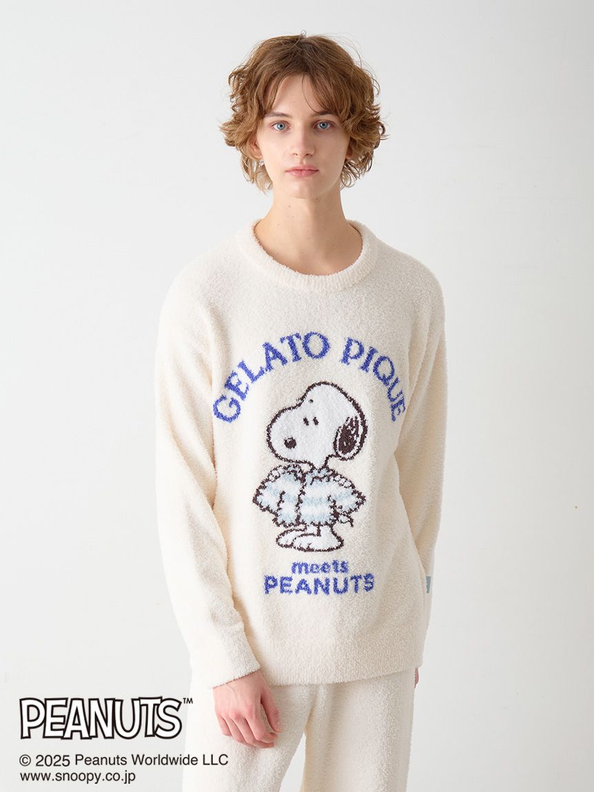 PEANUTS】【ONLINE限定】【HOMME】オリジナルアート ジャガードプル