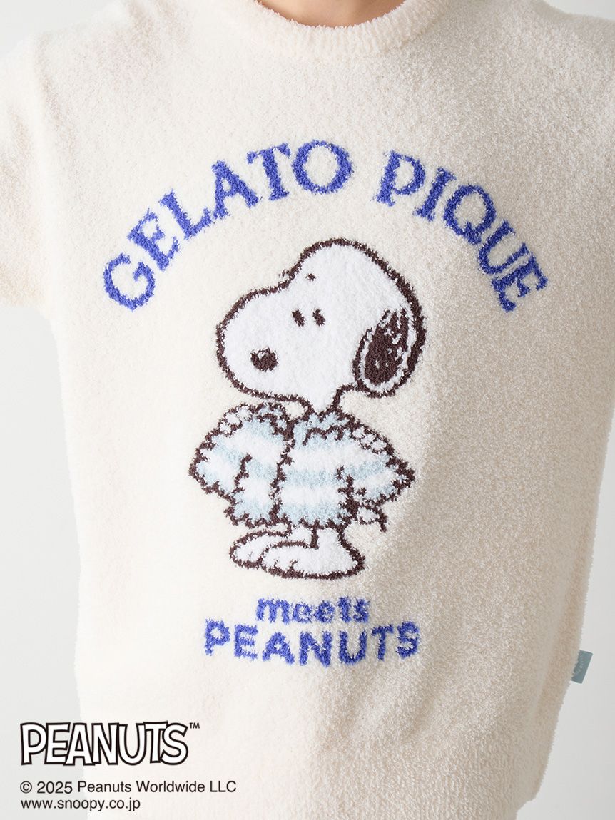 PEANUTS】【ONLINE限定】【HOMME】オリジナルアート ジャガードプル