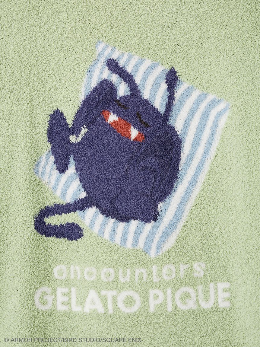 ジェラピケ×ドラクエ ベビモコ プルオーバー&ボーダー ロングパンツ スライム ドラゴンクエスト】【メンズ】ベビモコプルオーバー&ボーダー