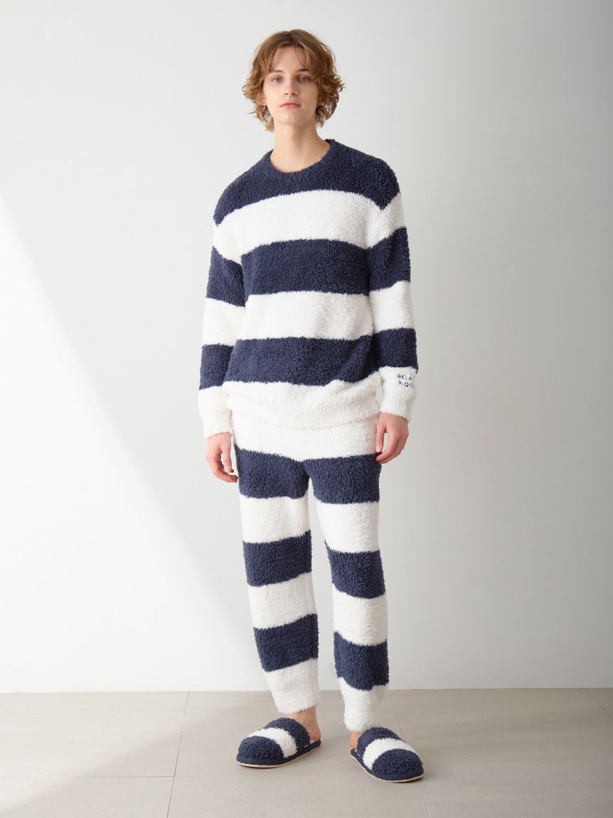 HOMME】ジェラート2ボーダープルオーバー(ニットプルオーバー)｜ルーム