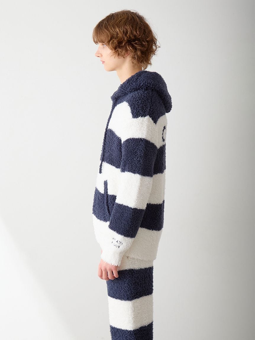 ジェラートピケ　ジェラートデザートボーダーパーカー ジェラートピケ ジェラートデザートボーダーパーカー ジェラート