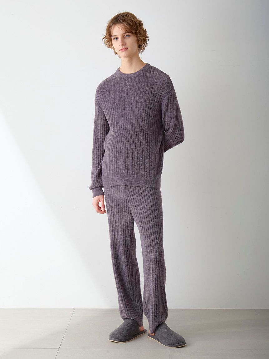 上下セット！調温スムーズィー 今期新作 調温スムーズィーリブプルオーバー（プルオーバー）｜gelato