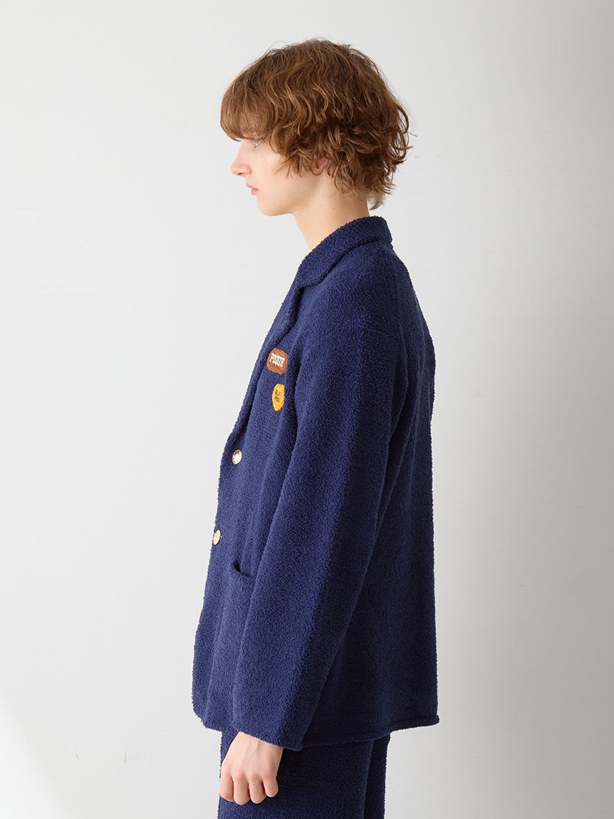 obafer ニット　ジャケット ニットダブルフェイスジャケット※一部店舗のみ入荷