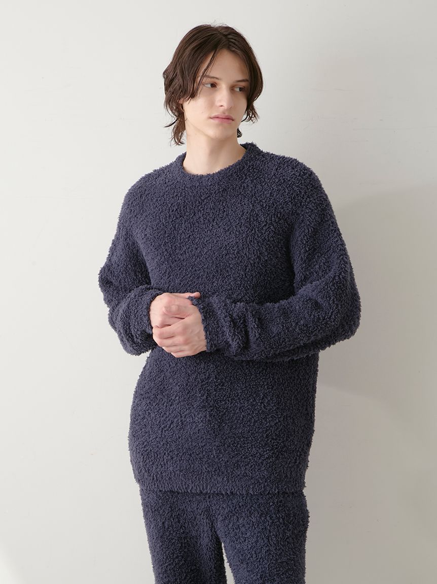 HOMME】ベーシックジェラートプルオーバー(ニットプルオーバー