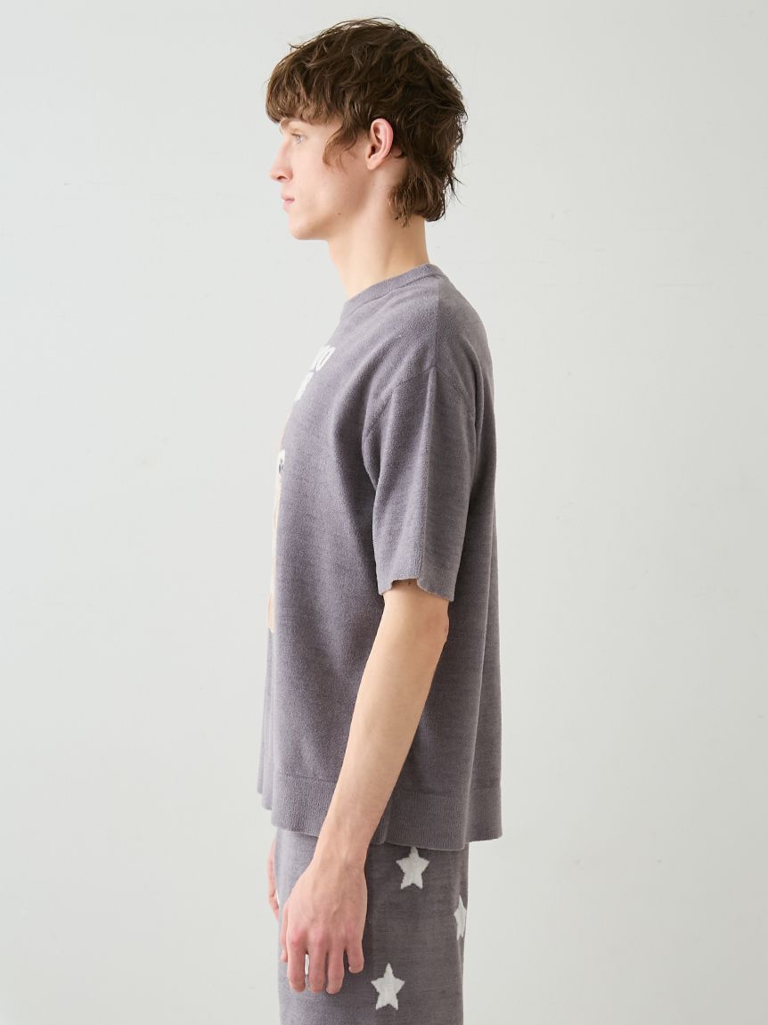 ONLINE限定】【HOMME】ドッグジャガードプルオーバー&ハーフパンツ