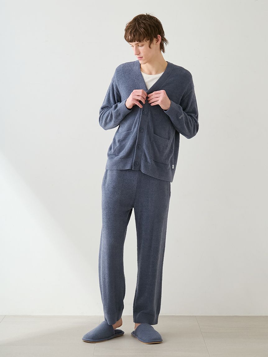 【ジェラートピケ】(ネイビー)調温スムーズィー　上下セット gelato pique（ジェラートピケ）の「調温スムーズィープルオーバー