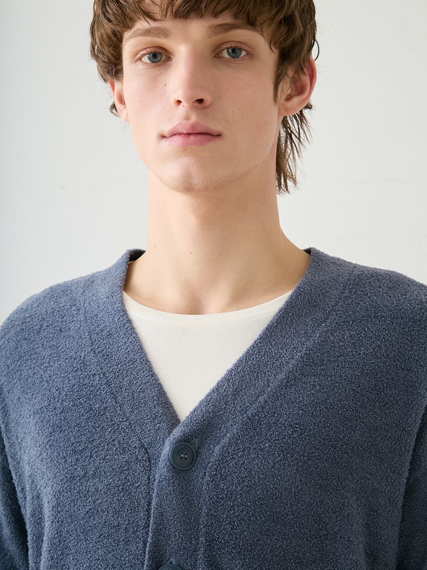 【タグ付き】調温スムーズィーカーディガン 収納袋付き gelato pique（ジェラートピケ）の「【HOMME】調温スムーズィー