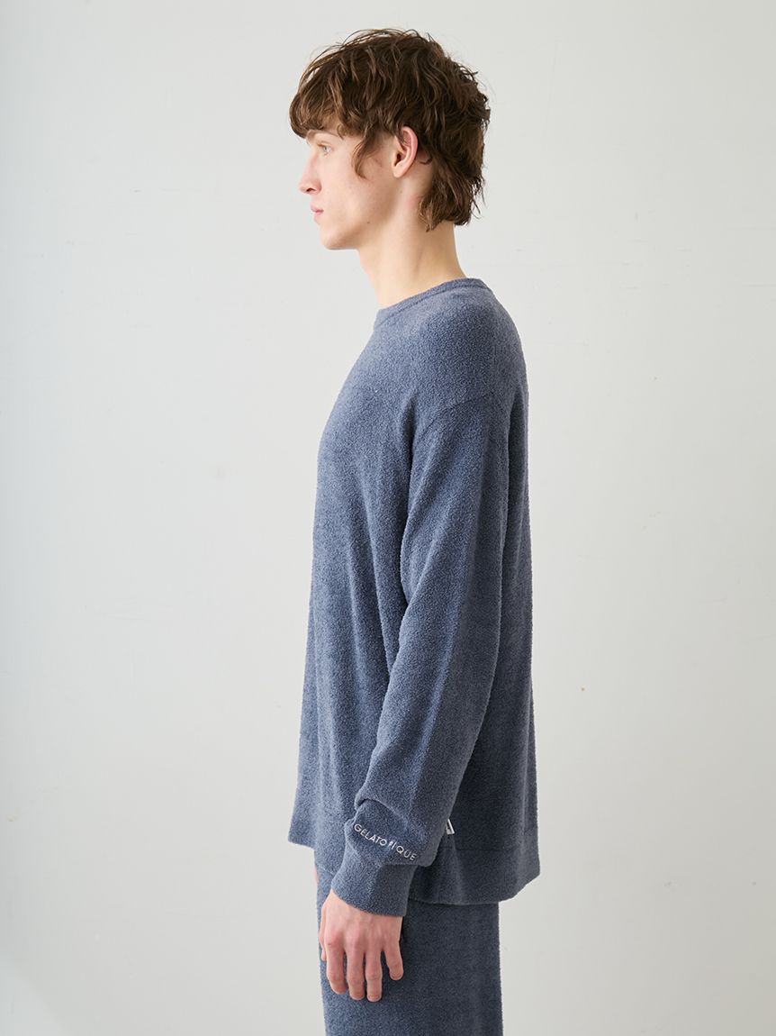 HOMME】調温スムーズィープルオーバー(ニットプルオーバー)｜ルーム