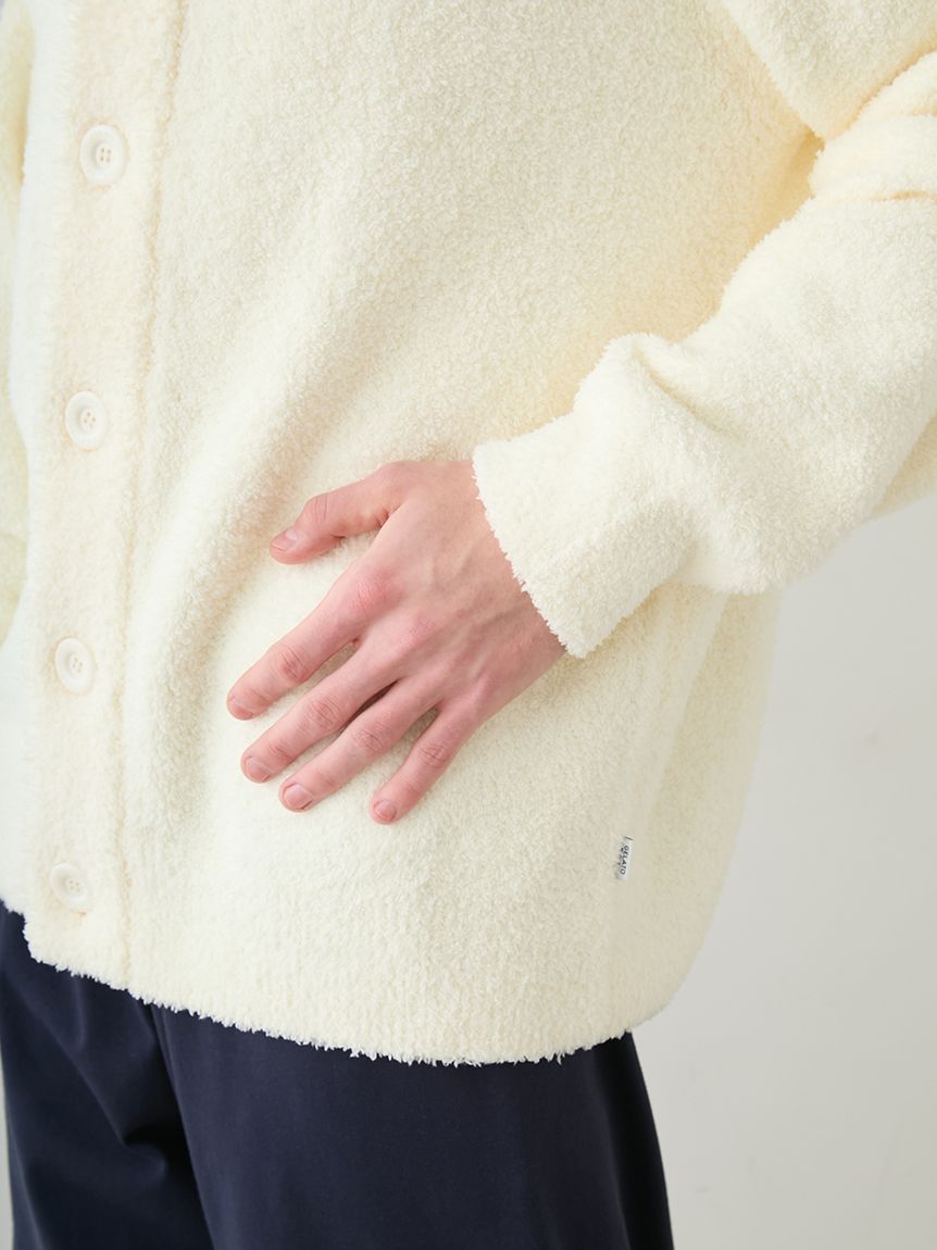 HOMME】べビモコハートロゴ刺繍カーディガン(カーディガン・ガウン