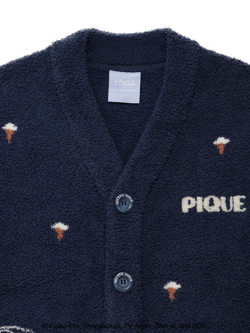 ドラえもん】【メンズ】ベビモコジャガードカーディガン(カーディガン