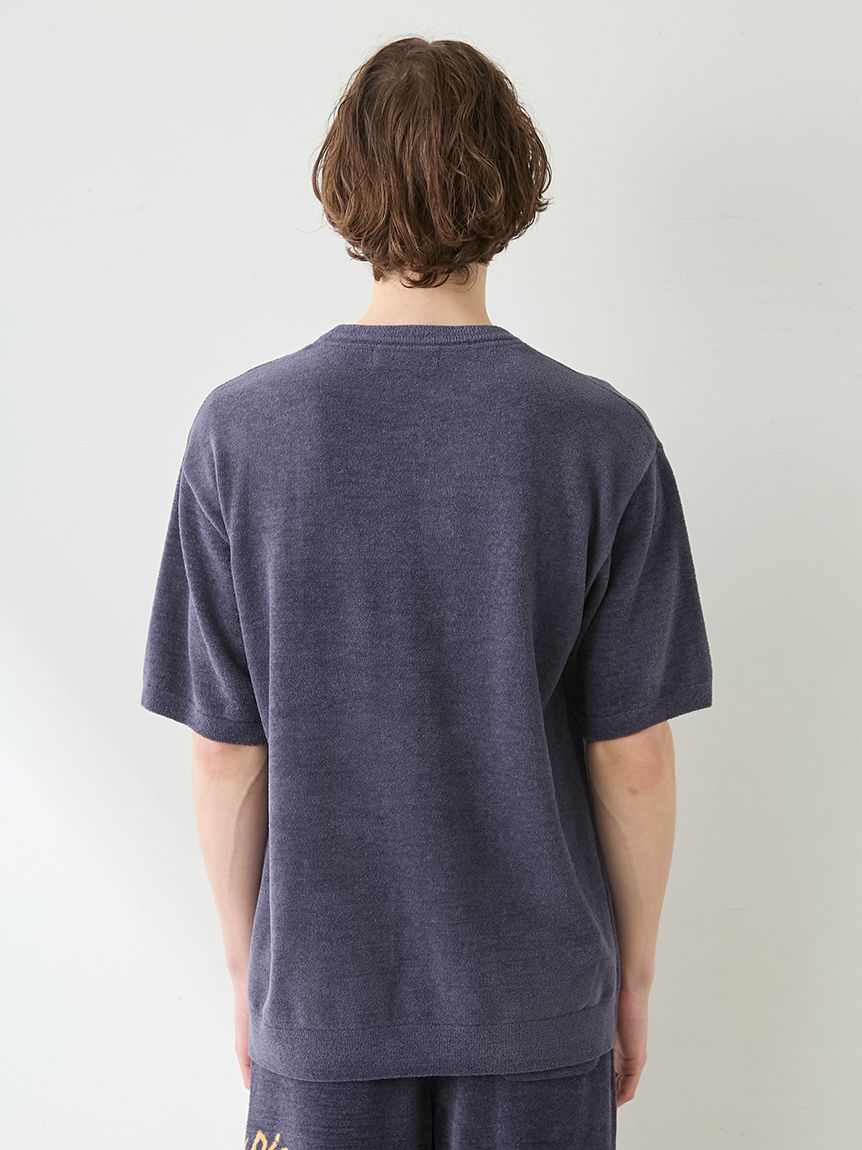 HOMME】 サマーベアジャガードプルオーバー(カットソー・Tシャツ