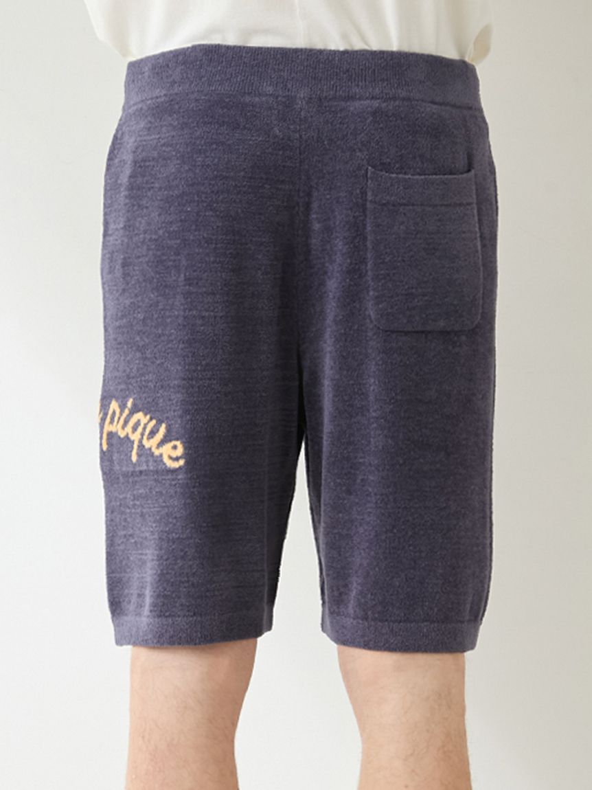 ONLINE限定】【HOMME】 サマーベアジャガードプルオーバー&ロゴ