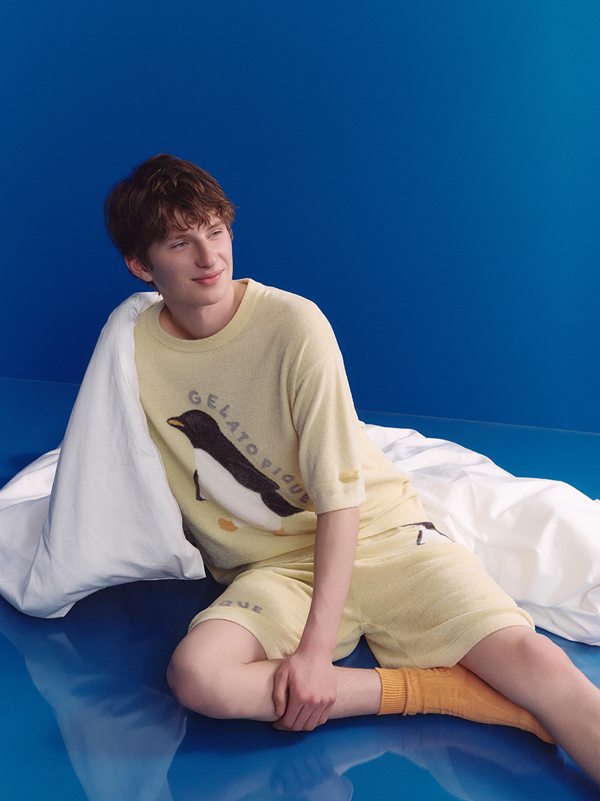 ONLINE限定】【HOMME】【接触冷感】スムーズィーliteシーアニマル