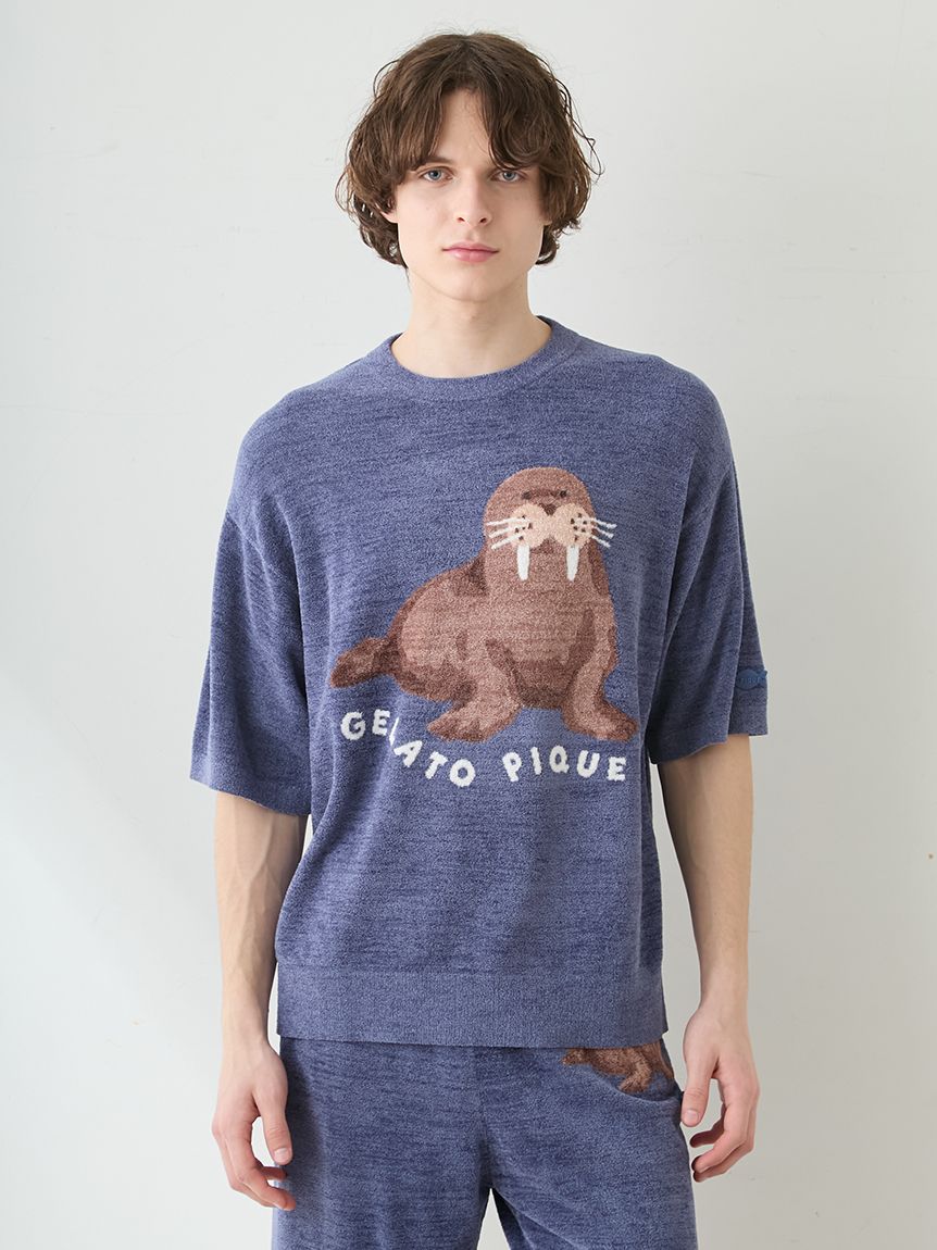 ONLINE限定】【HOMME】【接触冷感】スムーズィーliteシーアニマル