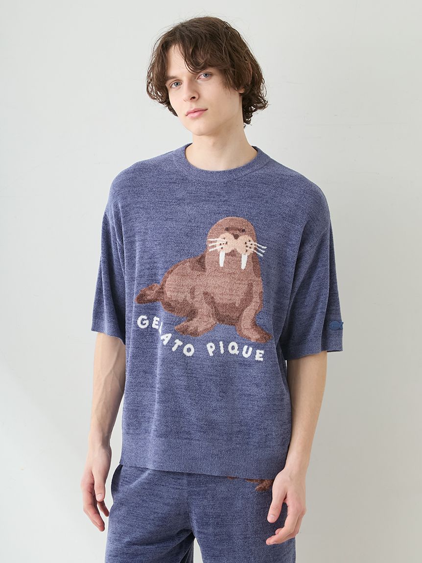 ONLINE限定】【HOMME】【接触冷感】スムーズィーliteシーアニマル