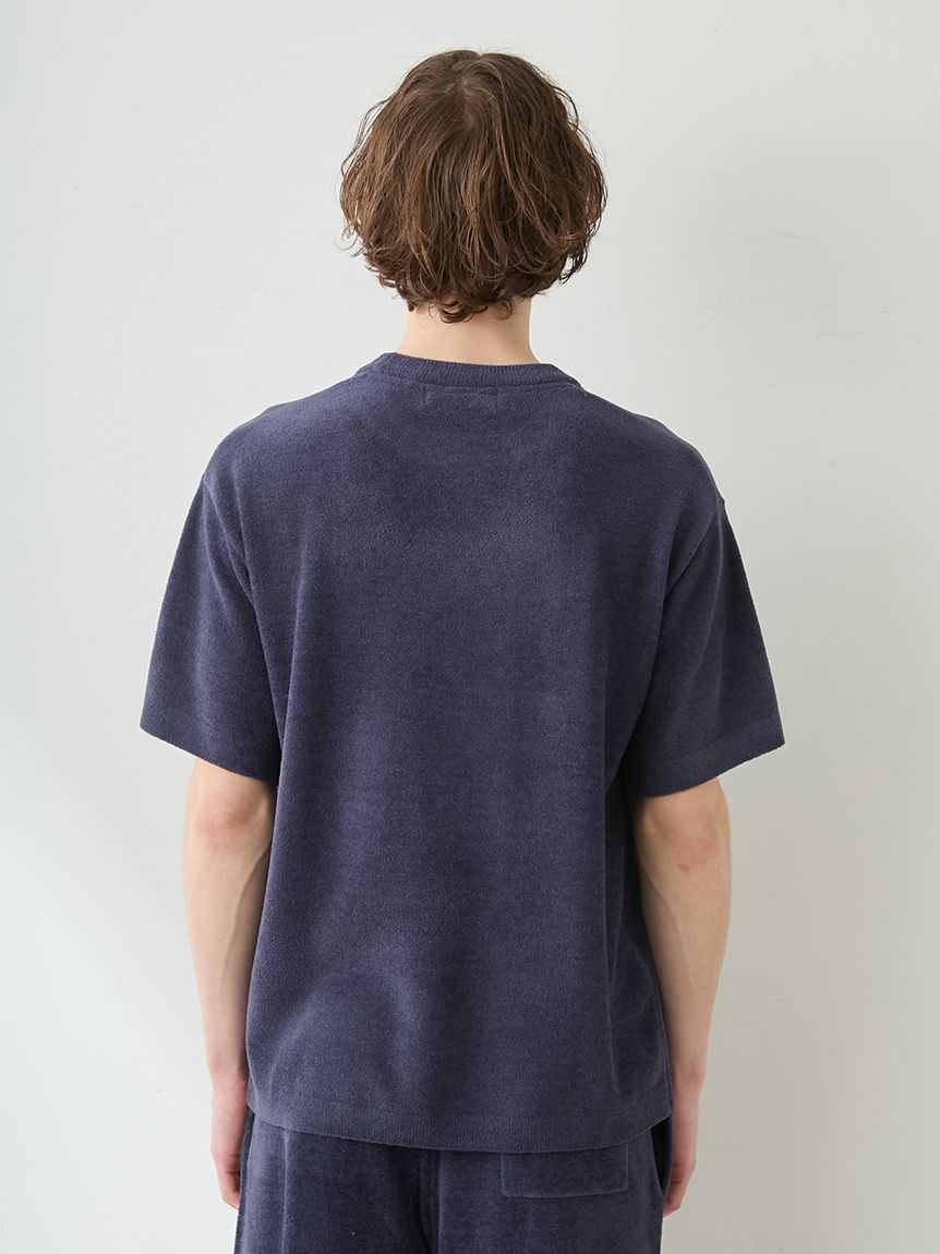 HOMME】エアリーモコスリーピングダイナソージャガードプルオーバー