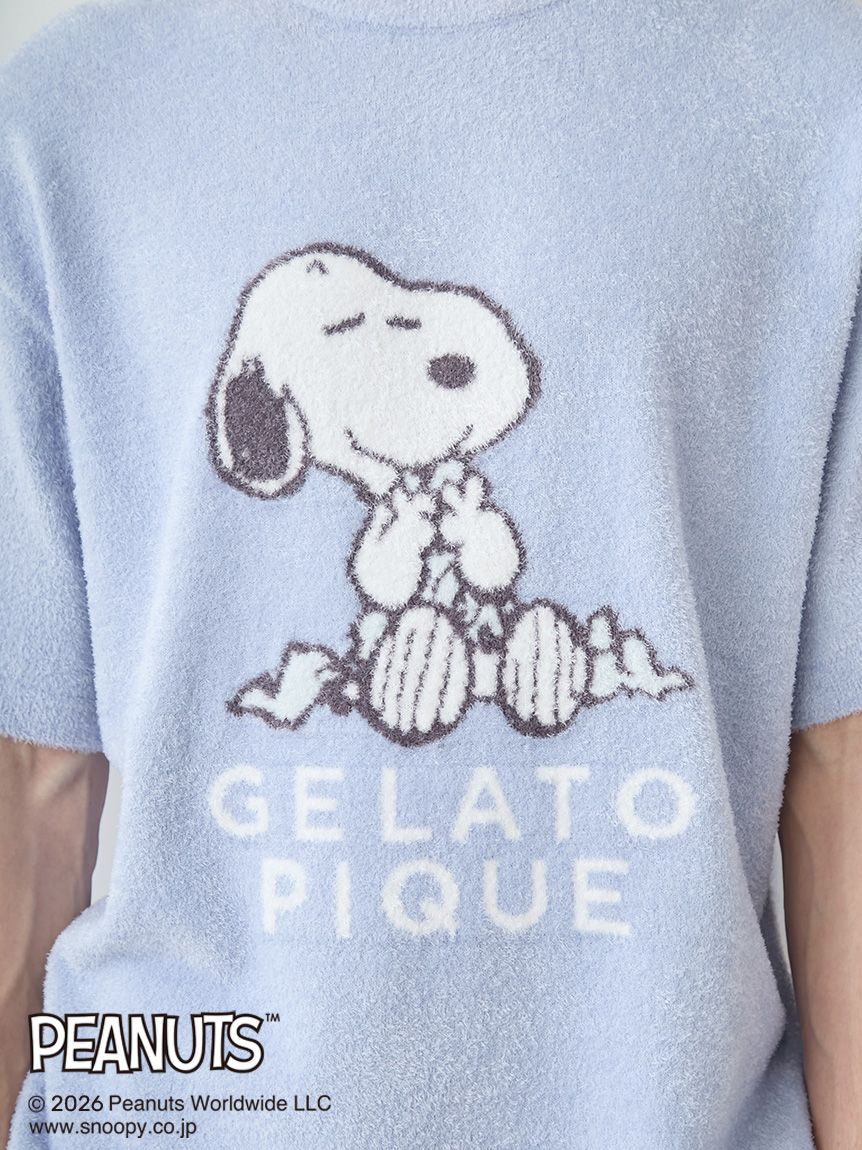 PEANUTS】【HOMME】スムーズィージャガードプルオーバー(カットソー・T