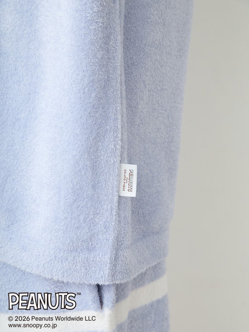PEANUTS】【HOMME】スムーズィージャガードプルオーバー(カットソー・T