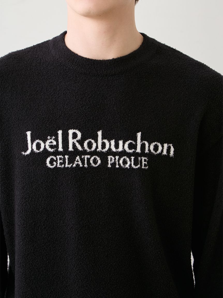 JOEL ROBUCHON】【HOMME】調温スムーズィージャガードプルオーバー
