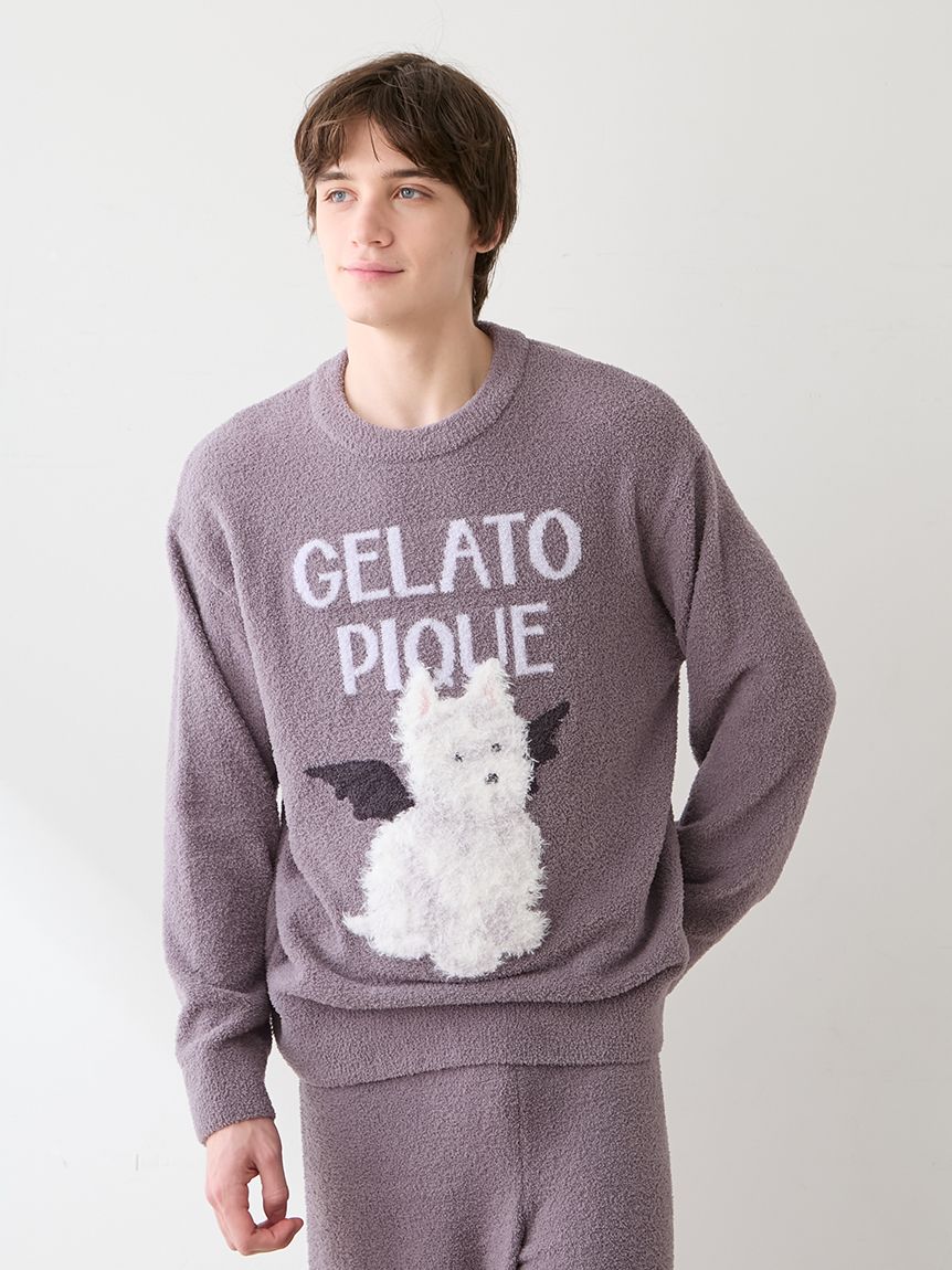 HALLOWEEN】【ONLINE限定】【HOMME】ナイトパレードDOGSジャガードプル