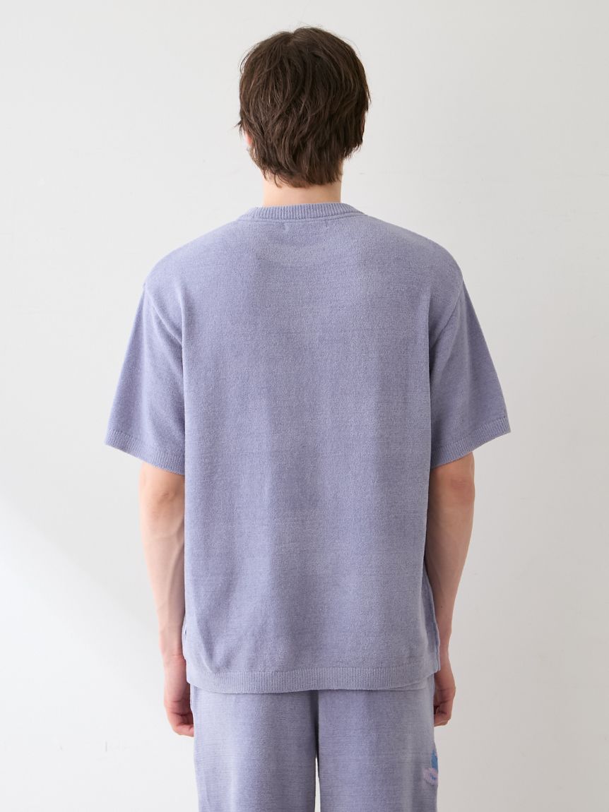 ヒラノトシユキ】【HOMME】エアリーモコPLANEDOGジャガードプル