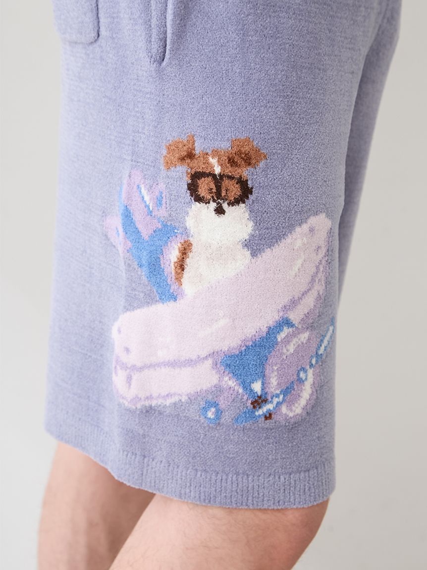 キャピタル　モクシャンブレーピエロシャンデリアパンツ ヒラノトシユキ】【HOMME】エアリーモコPLANEDOGジャガードプル