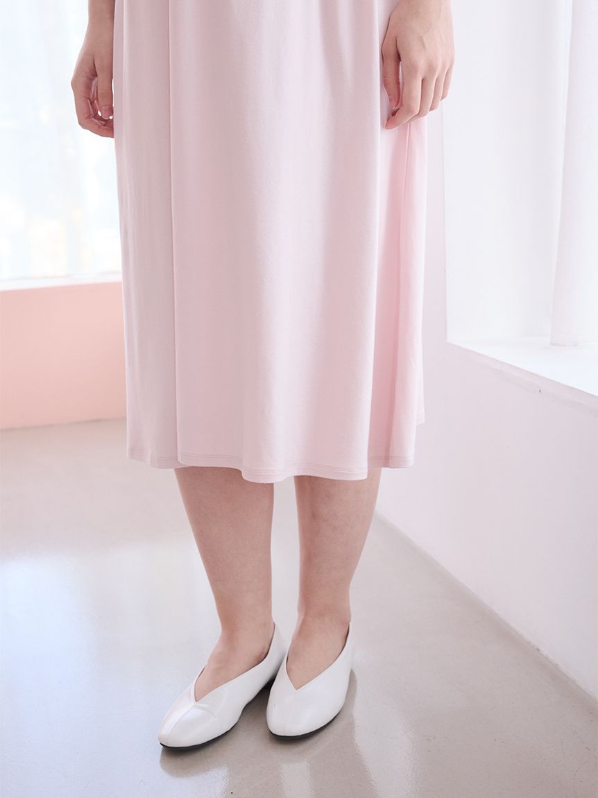 抗菌防臭】マタニティレーヨンロゴカップインワンピ(ワンピース