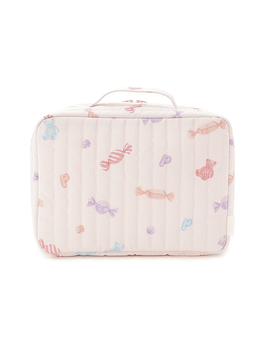 Disney×gelatopique / ルームウエアセット　ブルー&総柄ポーチ Disney×gelatopique / ルームウエアセット ブルー&総柄ポーチ