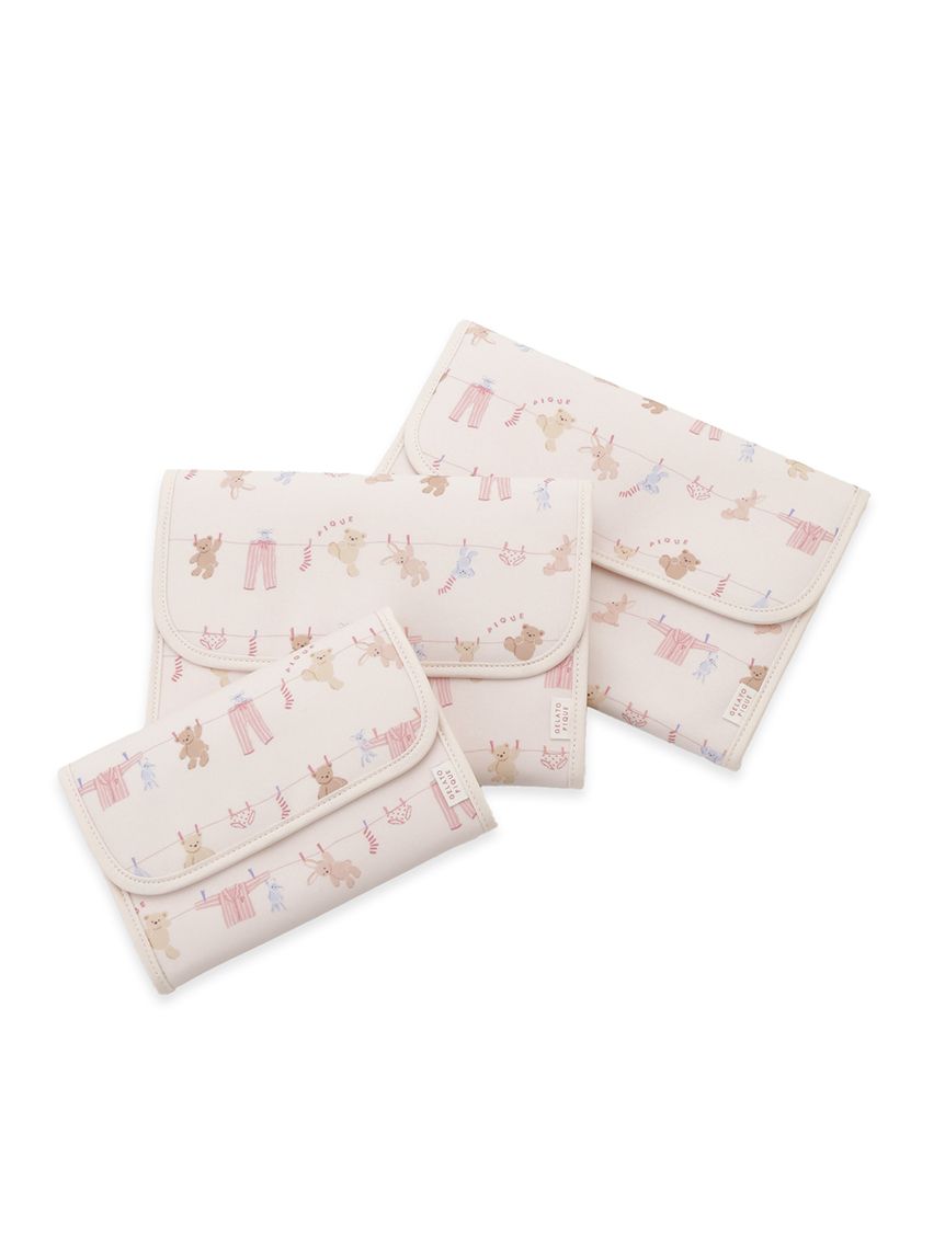 ウォッシングアニマル柄母子手帳ケースM(その他)｜ルームウェア