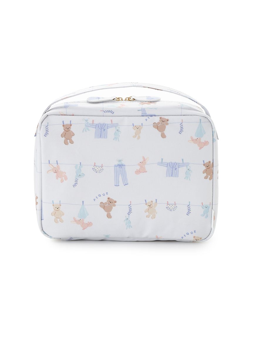 ウォッシングアニマル柄おむつポーチ(ポーチ)｜ルームウェア・パジャマ