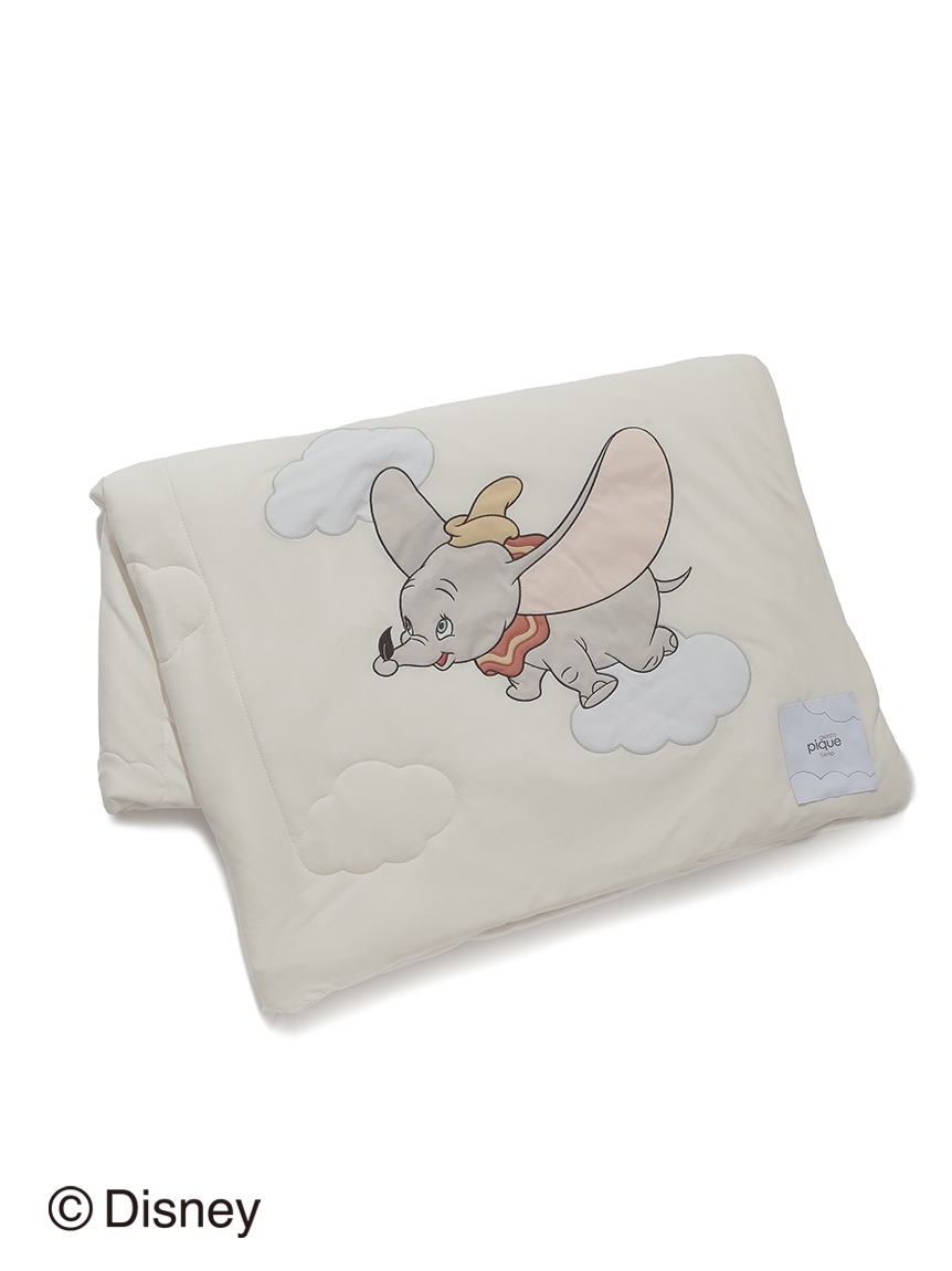 【Sleep】Dumbo/パッチワーク刺繍キルトケット | PSGG222849