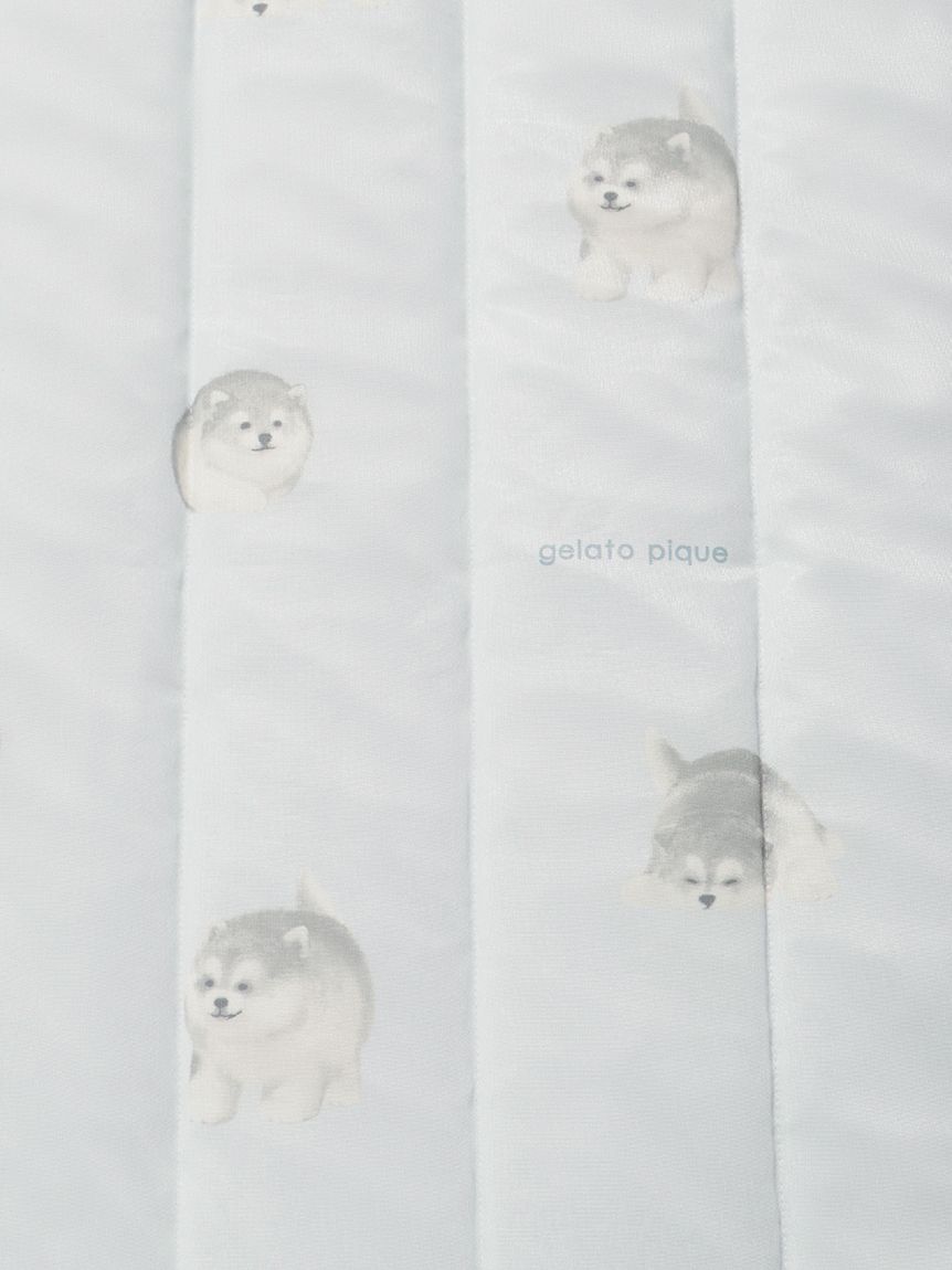 【Sleep】雪原アニマル接触冷感プリント敷きパッド（セミダブル） | PSGG242825