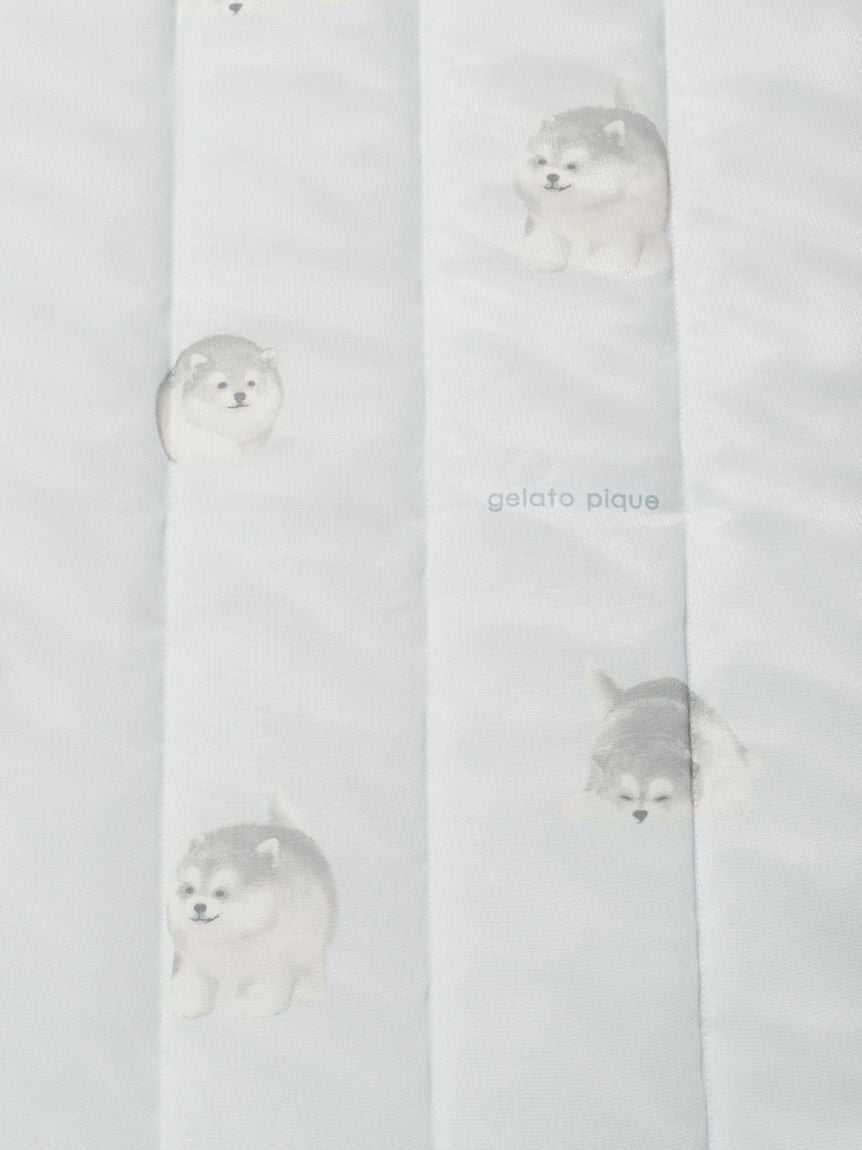 【Sleep】雪原アニマル接触冷感プリント敷きパッド（ダブル） | PSGG242826