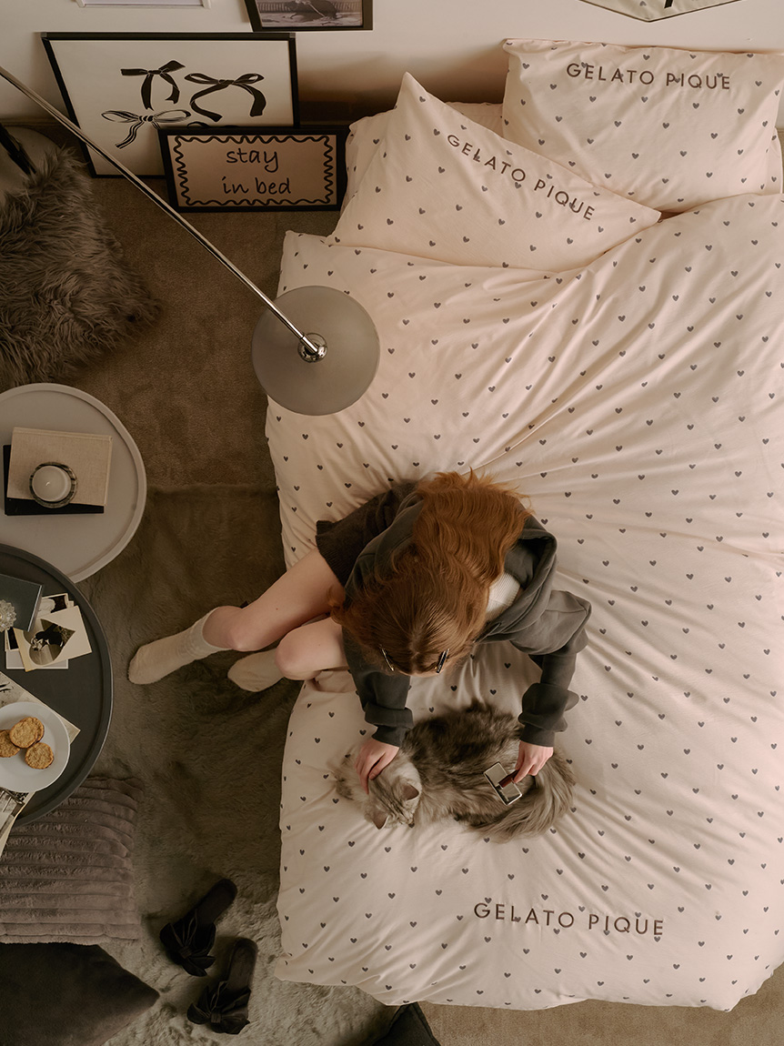 Sleep】バリエーションプリント2点セット（シングル）(寝具セット