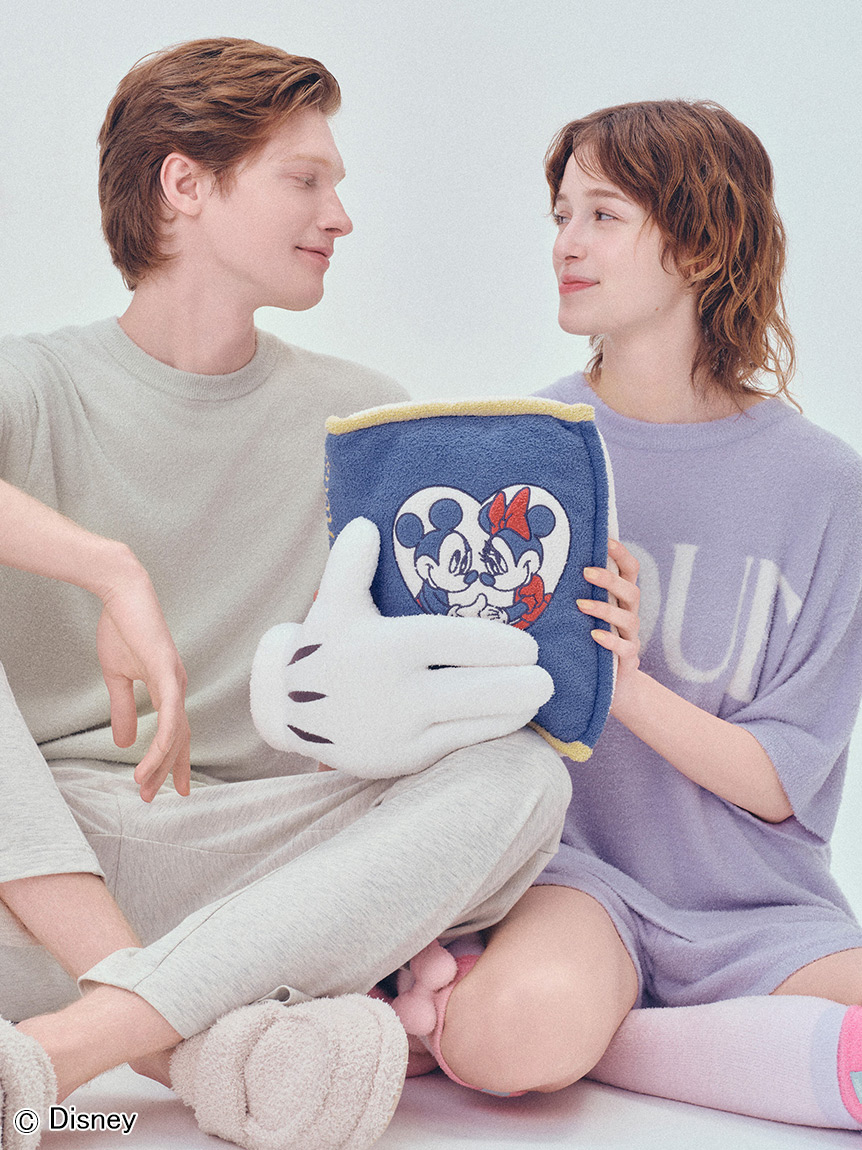 Sleep】Mickey / ハンドモチーフクッション(クッション・グッズ