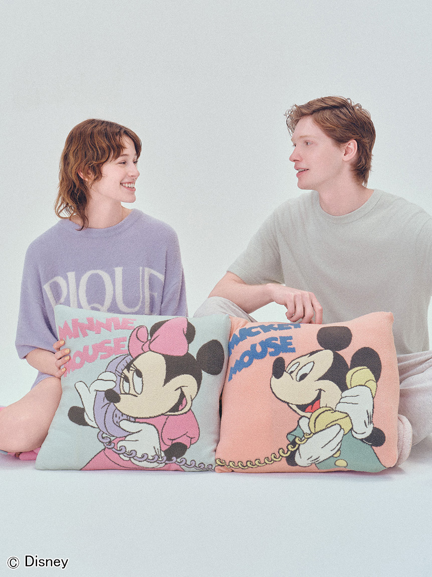 ジェラートピケ　ミニー　クッション ディズニー Disney ミニー クッション ぬいぐるみ