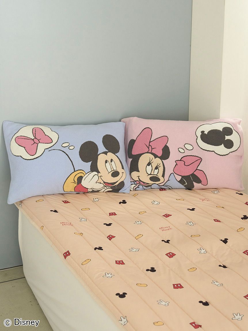 Sleep】Mickey&Donald/ジャガードピローケース(枕カバー