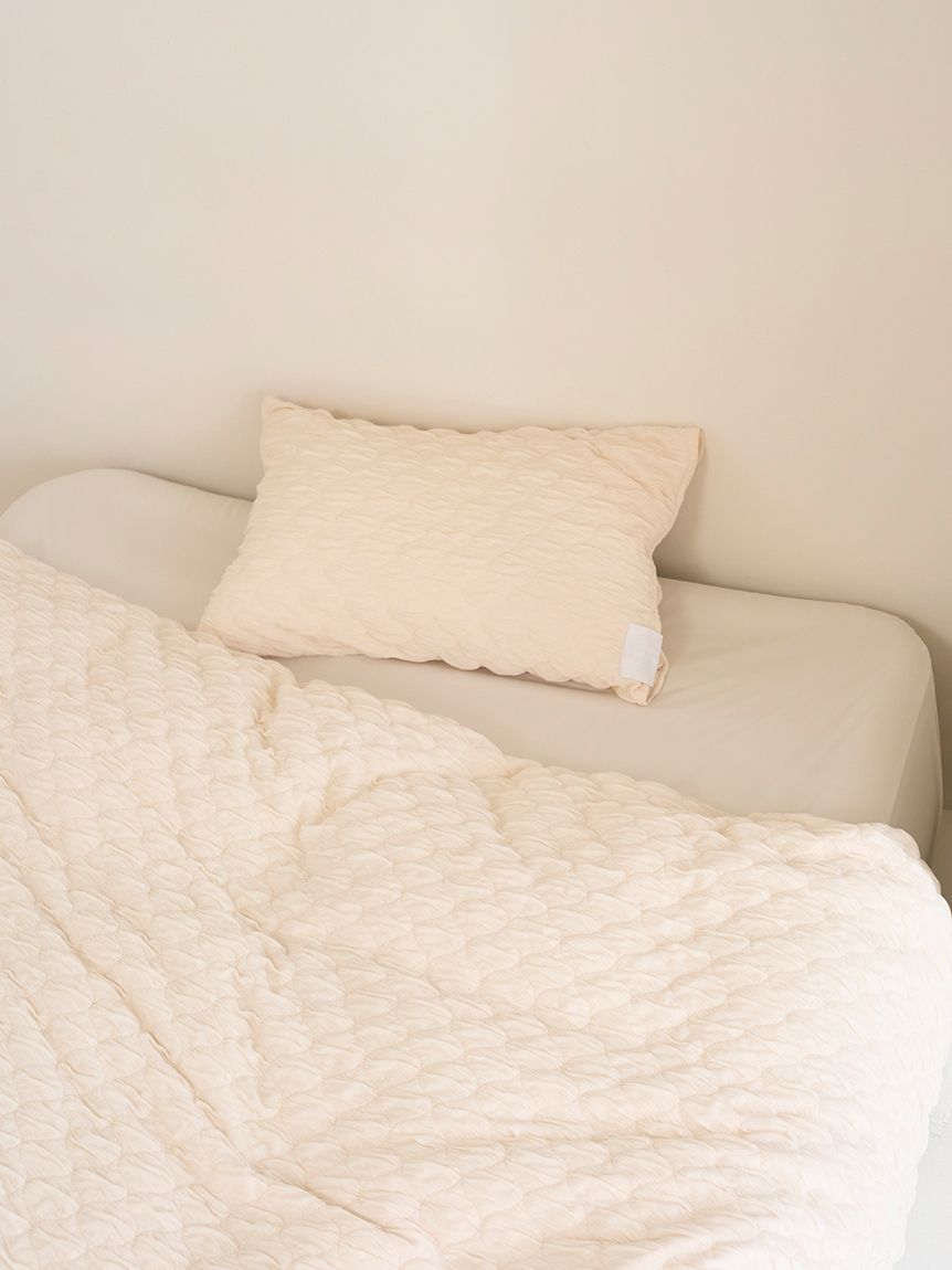 【新品】gelato pique Sleep 寝具4点セット ダブル Sleep】くしゅくしゅ 3点セット（セミダブル）(寝具セット