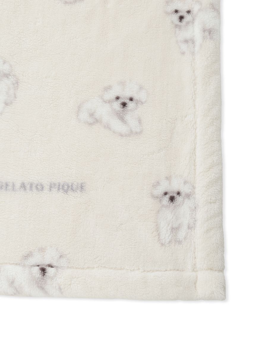 ジェラピケ 毛布 ブランケット 犬 Amazon｜ジェラートピケ Sleep DOGプリント毛布 トイプードル