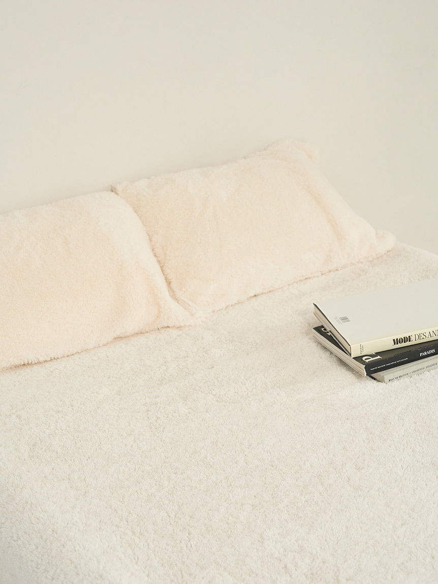 Sleep】モコモコ ボックスシーツ（シングル）(ボックスシーツ・敷き