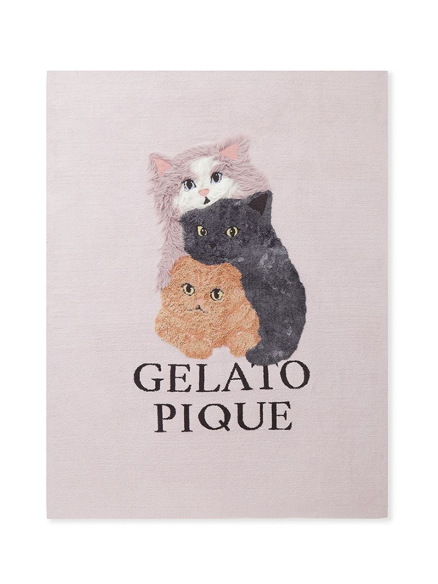 Sleep】CAT3柄 ジャガードマルチカバー(ブランケット