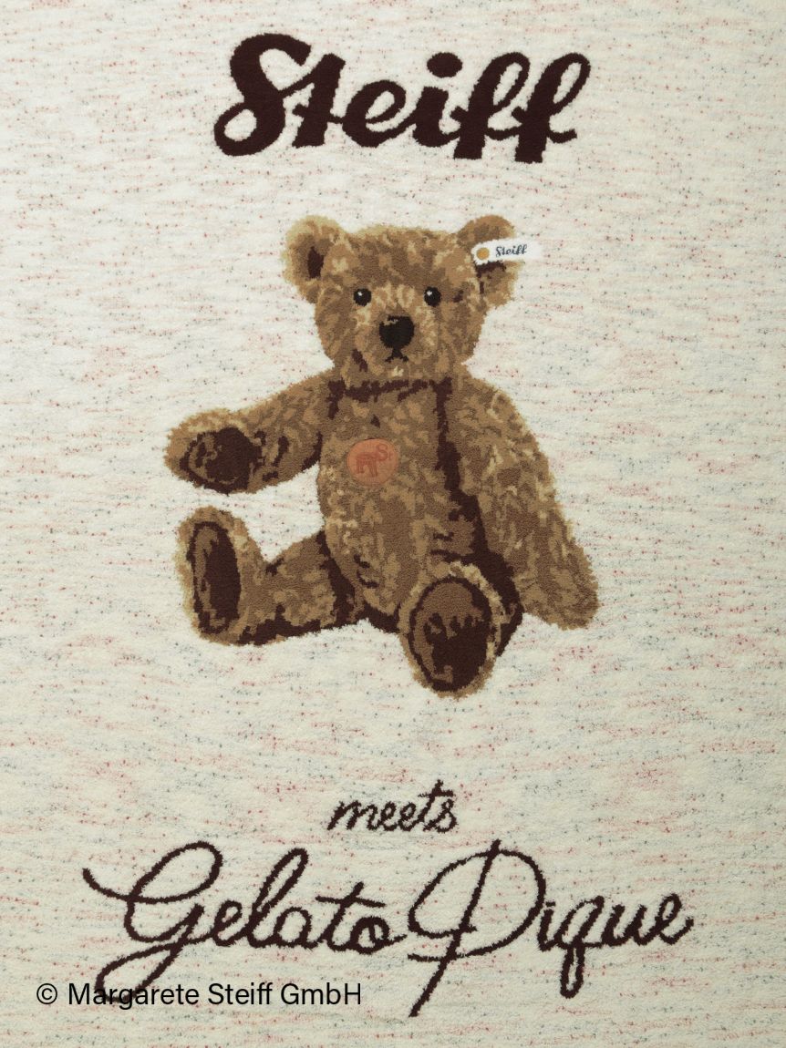 Sleep】【Steiff】 ジャガードマルチカバー(ブランケット