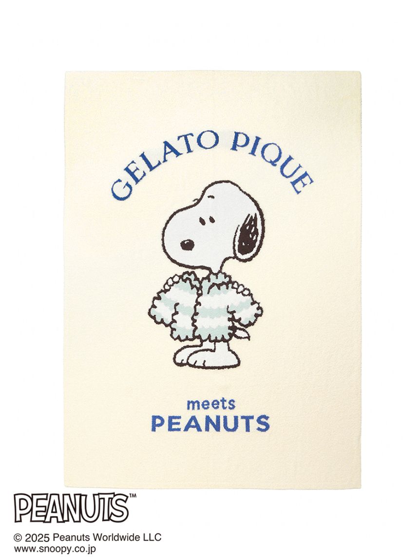 PEANUTS】オリジナルアート ジャガードマルチカバー