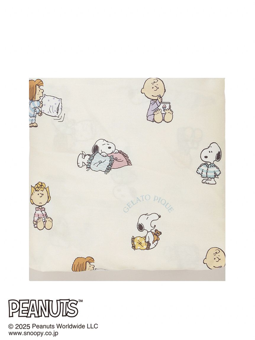 ジェラートピケスヌーピー3点 ジェラートピケ スリープ PEANUTS 寝具3点セット シングル ジェラピケ