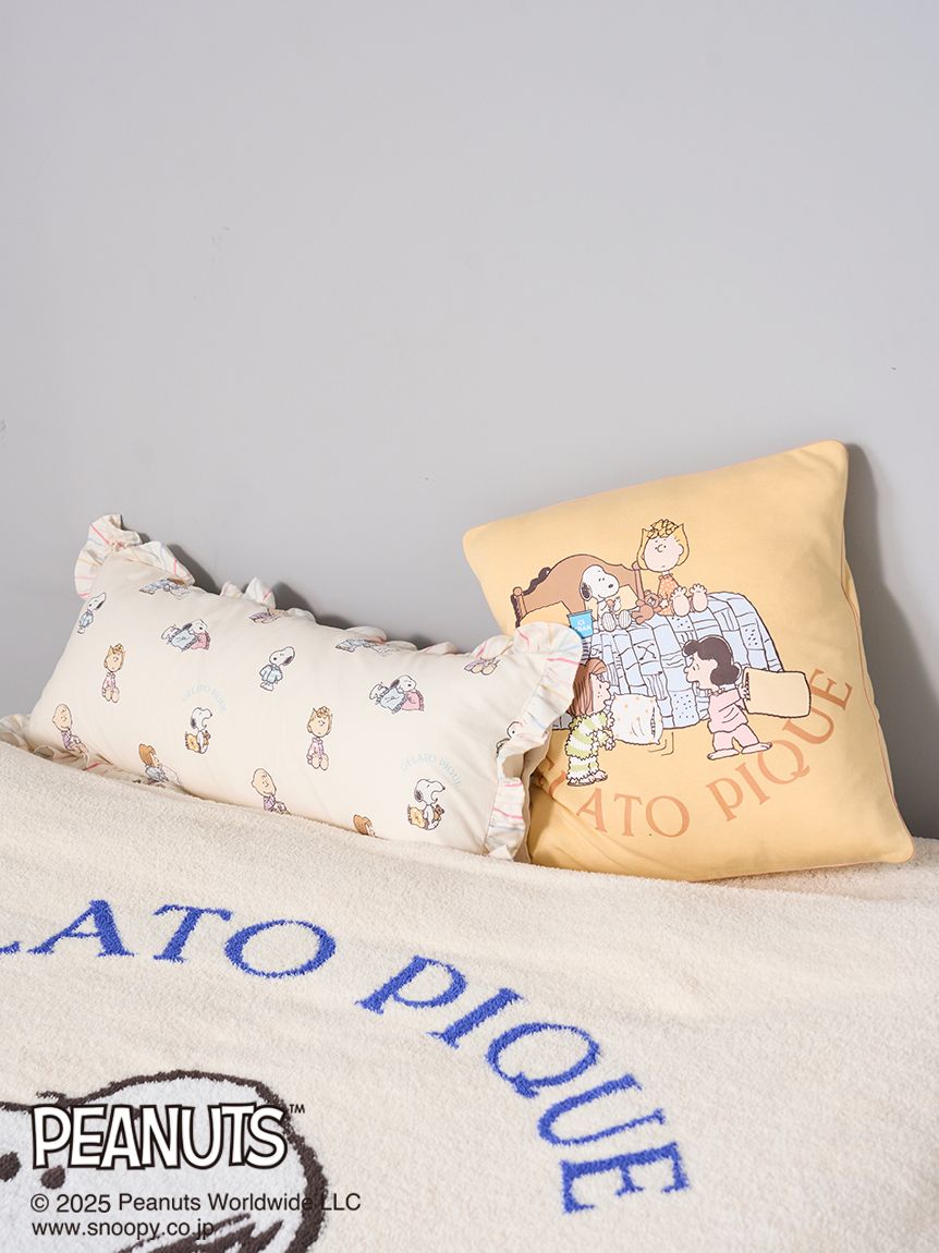 PEANUTS】オリジナルアート 総柄ロングピロー(クッション・グッズ
