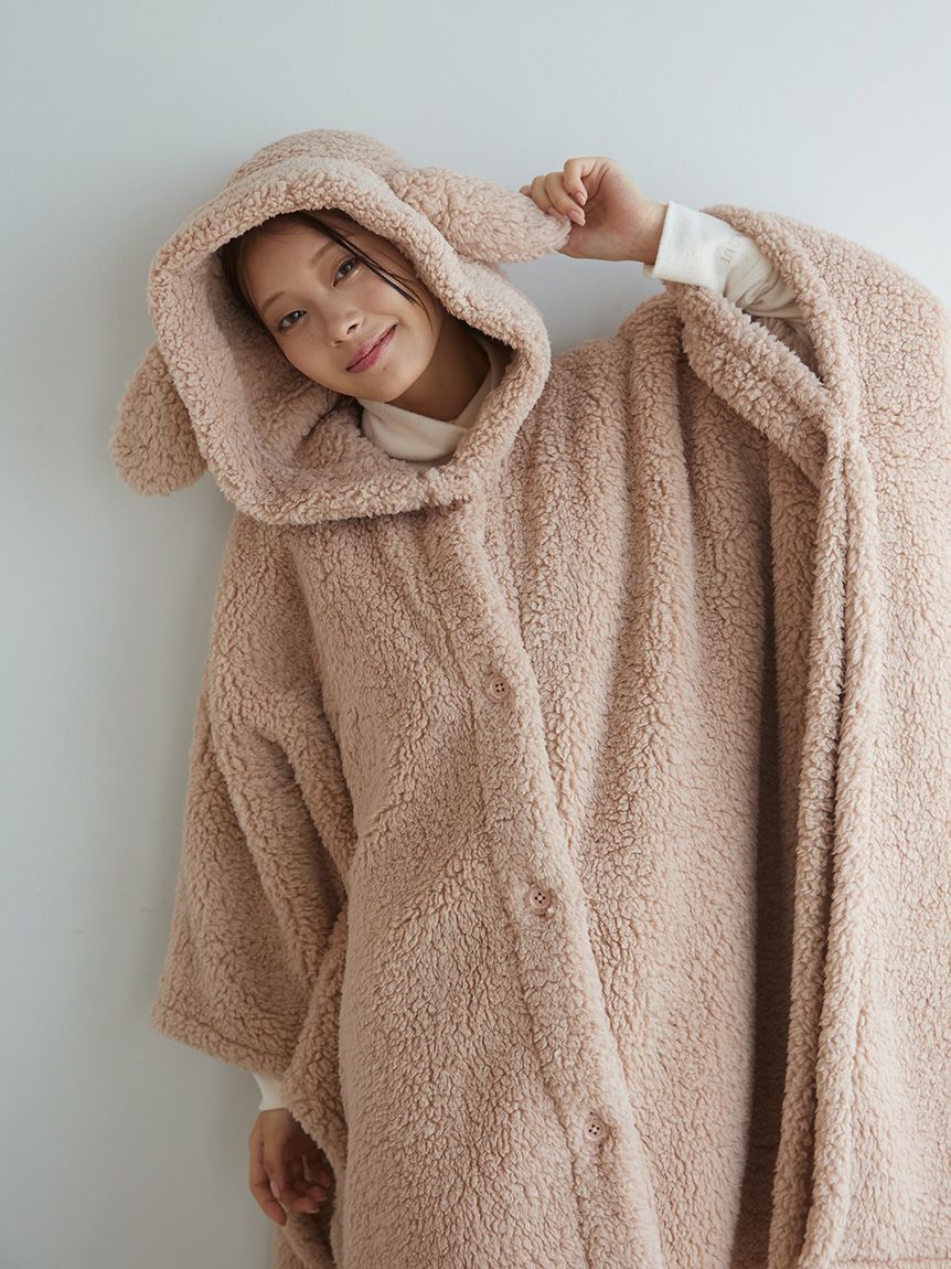 新品 ジェラートピケ スリープ sleep DOG着る毛布 ベージュ ドッグ gelato pique Sleep（ジェラートピケスリープ）の「【Sleep】DOG