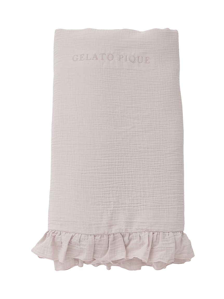 新品未開封 ジェラートピケ Gelato piqueダブルガーゼフリル２点セット gelato pique｜【Sleep】ダブルガーゼフリル2点セット(ダブル